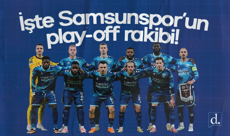 Iste Samsunsporun play off rakibi