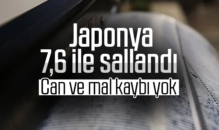 Japonya 76 ile sallandi 2