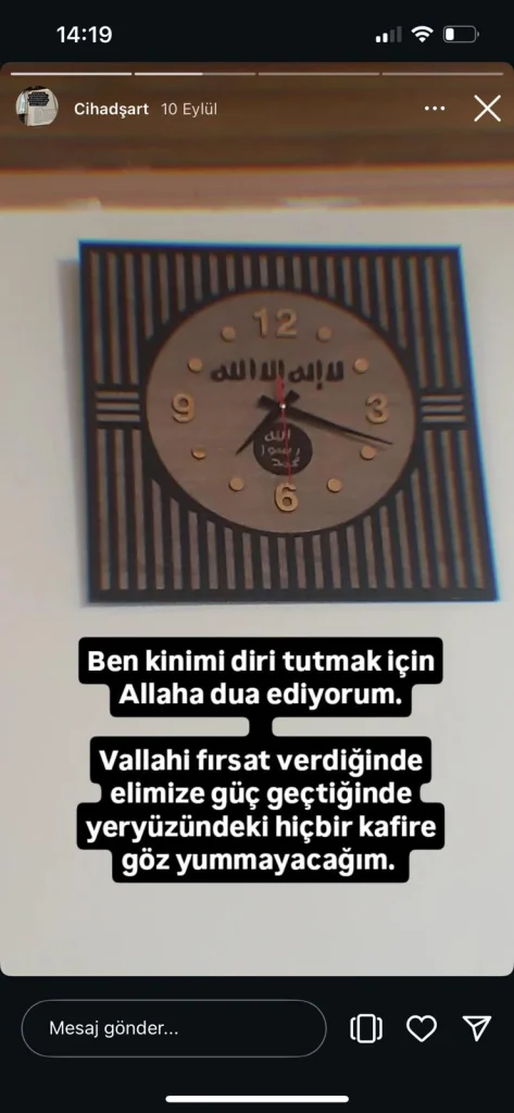 Öldürülen IŞİD militanı sosyal medya üzerinden cihat propagandası yapmış