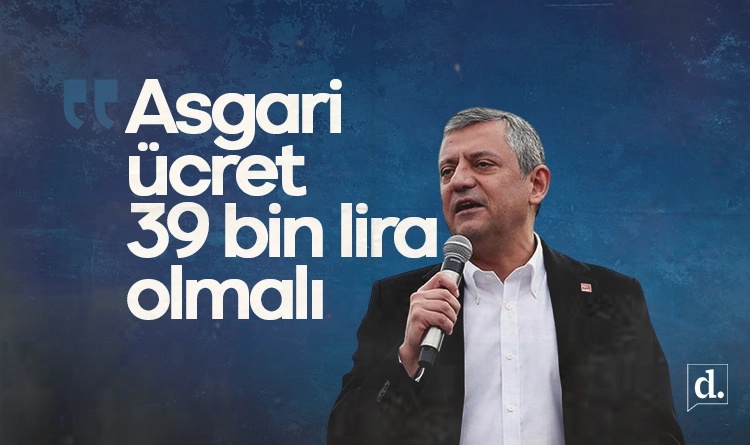 Özgür Özel: Asgari ücret 39 bin lira olmalı 1 Ozgur Ozel Asgari ucret 39 bin lira olmali