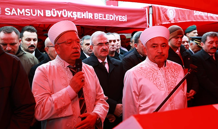 Samsun şehidini dualarla ebediyete uğurladı 3 Samsun sehidini dualarla ebediyete ugurladi 2