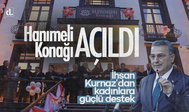 Başkan İhsan Kurnaz’dan Hanımeli Konağı teşekkürü