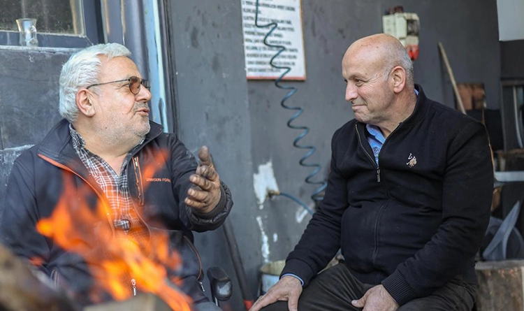 Samsun'da başkan adayı İlhan Coşkun'a destek büyüyor