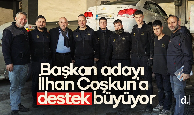 Samsun’da başkan adayı İlhan Coşkun’a destek büyüyor