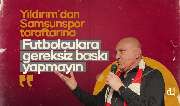 Samsunspor taraftarına uyarı yaptı: Futbolculara gereksiz baskı yapmayın