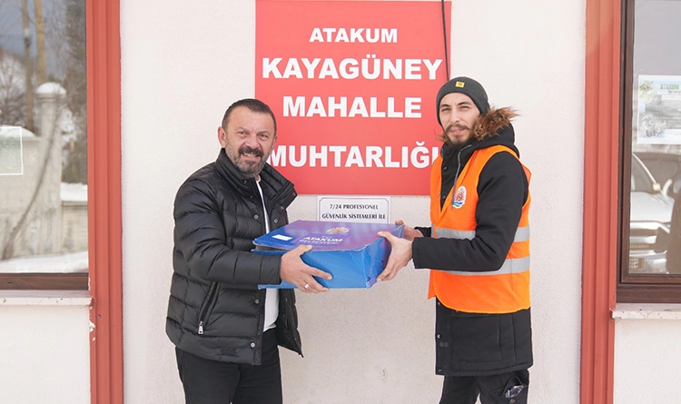 Atakum Belediyesi'nden kandil simidi ikramı