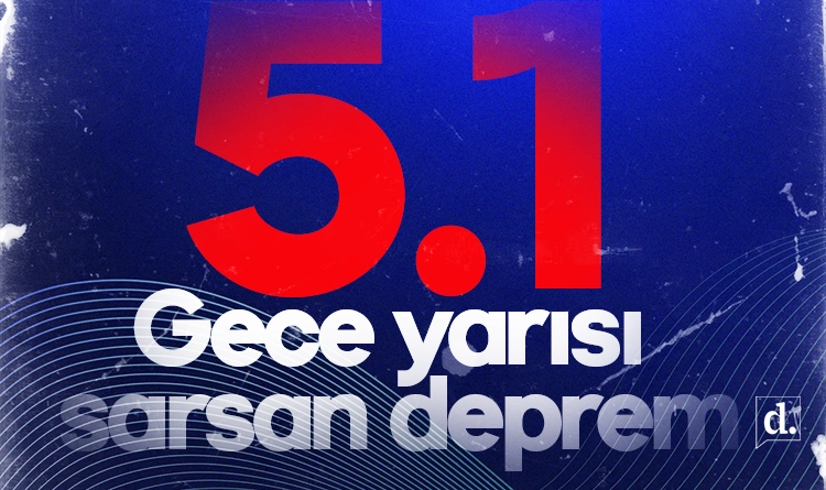 Gece yarısı sarsan deprem!