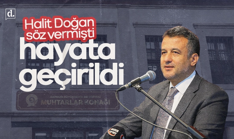 Halit Doğan söz vermişti: Samsun’da Muhtarlar Konağı tamamlandı
