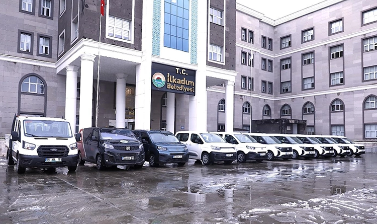 İlkadım Belediyesi araç filosuna taze kan İlkadım Belediyesi araç filosuna taze kan
