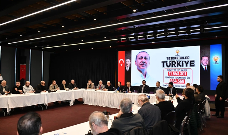 AK Parti'nin üye sayısı 11,5 milyon oldu! Mehmet Köse: Türkiye’nin en geniş tabanlı partisiyiz