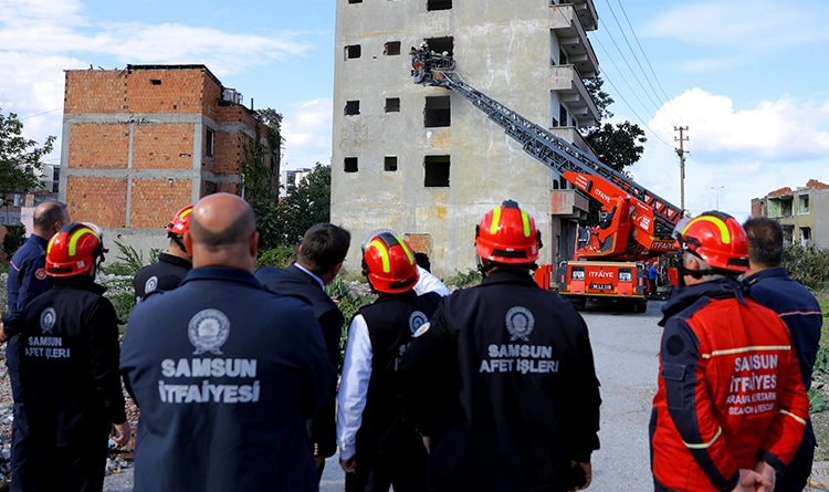 11 bin 761 olaya müdahale! Samsun İtfaiyesi binlerce hayata dokundu