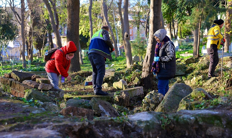 Samsun'da tarihi miras korunuyor: Mezarlıkta kazı ve düzenleme sürüyor