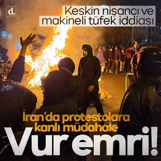 Vur emri! İran’da protestolara kanlı müdahale