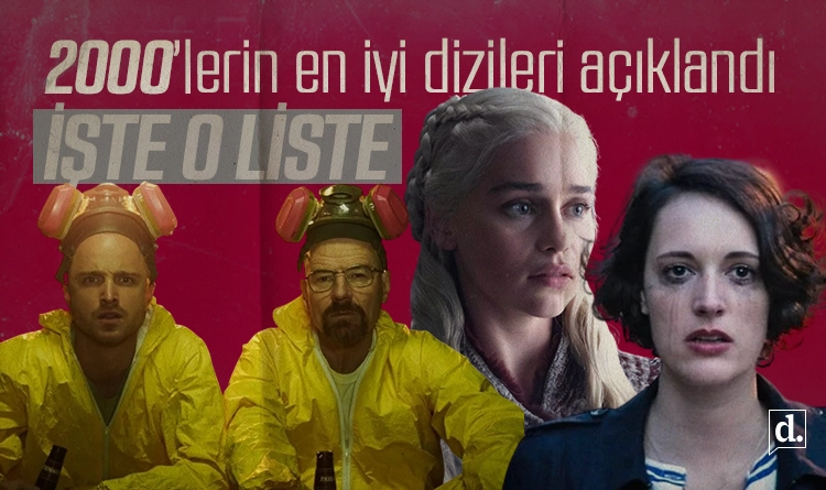 2000’lerin en iyi dizileri açıklandı: İşte o liste
