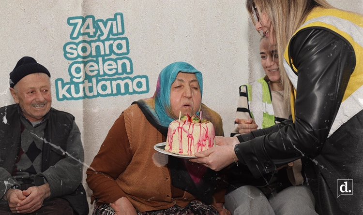 74 yıl sonra gelen kutlama