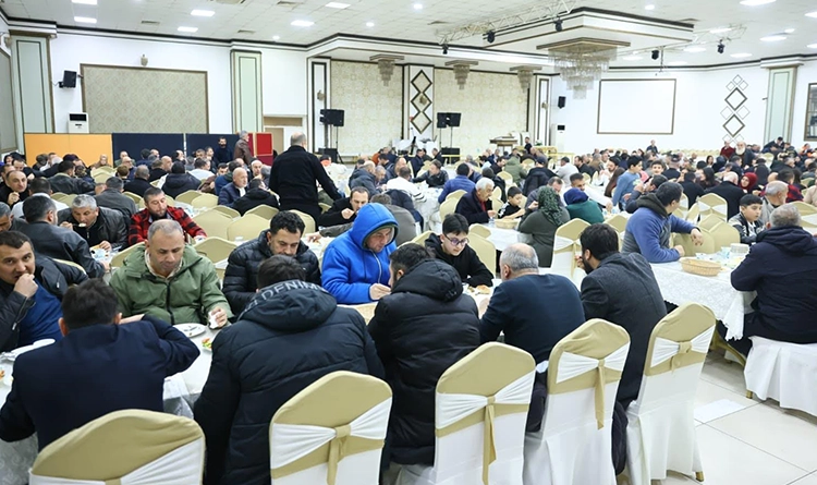 Başkan İhsan Kurnaz, personelle oruç açtı Başkan İhsan Kurnaz, personelle oruç açtı