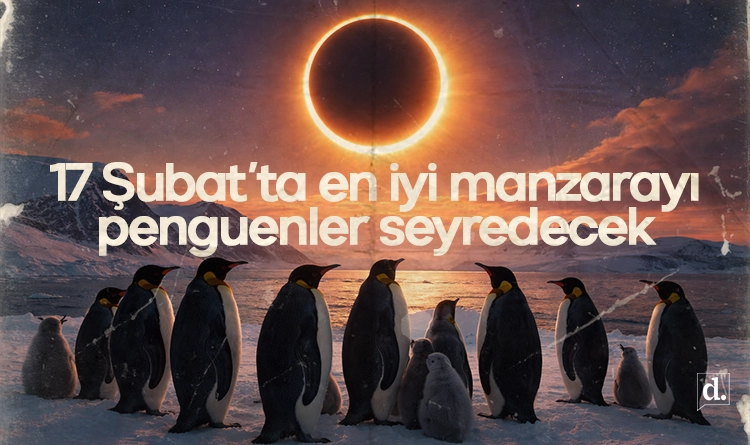 Halkalı güneş tutulması yaşanacak: En iyi manzarayı penguenler seyredecek