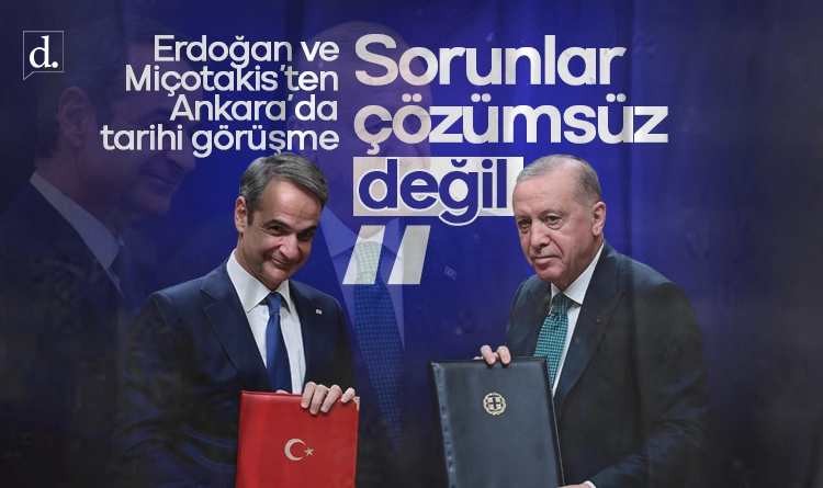 Erdoğan ve Miçotakis görüşmesi: Sorunlar çözümsüz değil