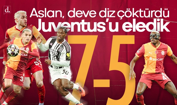 Aslan deve diz çöktürdü! Galatasaray Juventus'u eledi, son 16 turuna yükseldi