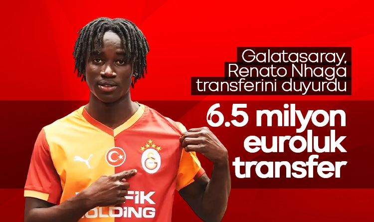 Galatasaray, Renato Nhaga transferini duyurdu: KAP’a bildirildi