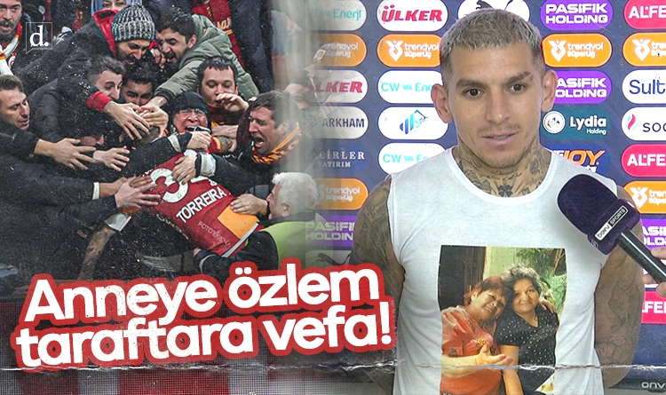 Gol, taraftar, duygusal anlar: Gecenin adı Torreira