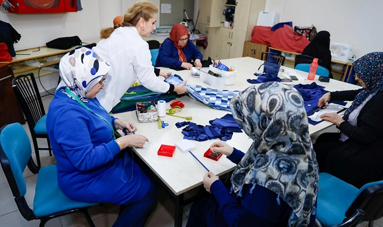 İlkadım’da atık malzemeler el emeğiyle hayata dönüyor