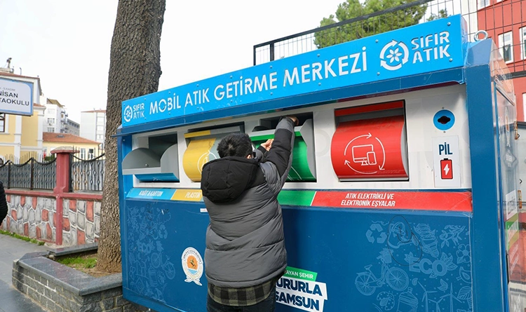 Büyükşehir’den örnek proje: Samsun Sıfır Atık uygulaması hayata geçti