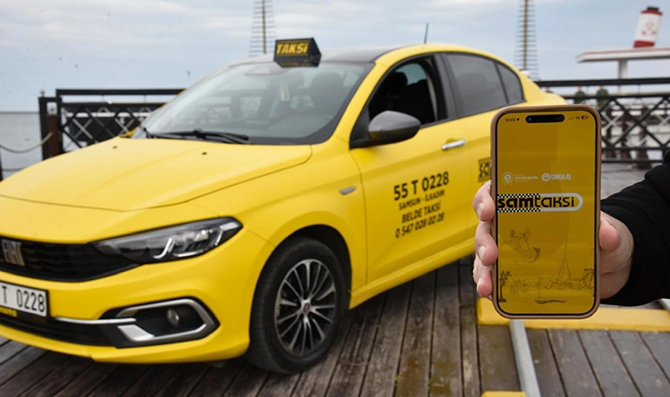 Samsun'da takside yeni dönem! SAMTAKSİ mobil uygulaması hizmete giriyor Samsun'da takside yeni dönem! SAMTAKSİ mobil uygulaması hizmete giriyor