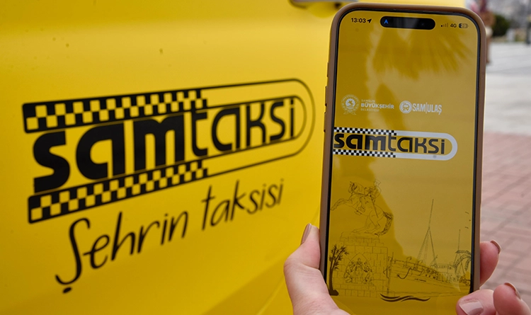 Samsun'da takside yeni dönem! SAMTAKSİ mobil uygulaması hizmete giriyor Samsun'da takside yeni dönem! SAMTAKSİ mobil uygulaması hizmete giriyor