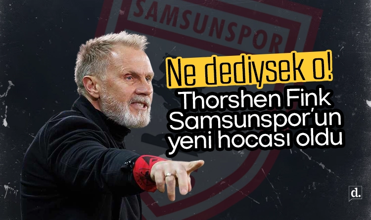 Samsunspor, Thorsten Fink ile prensipte anlaştı