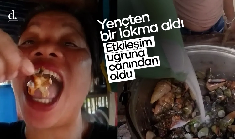 Yengeç can aldı! Etkileşim uğruna canından oldu