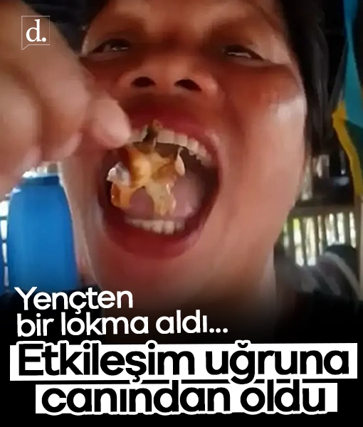 Yengeç can aldı! Etkileşim uğruna canından oldu