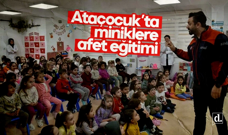 Atakum’da miniklere afet eğitimi 