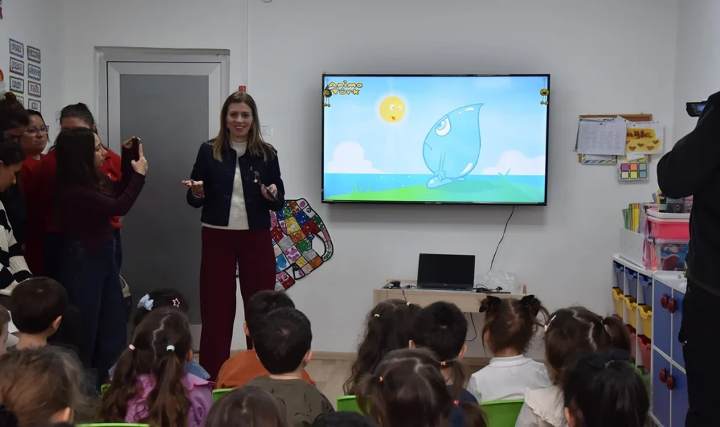 Atakum’da miniklere su bilinci aşılandı Atakum’da miniklere su bilinci aşılandı