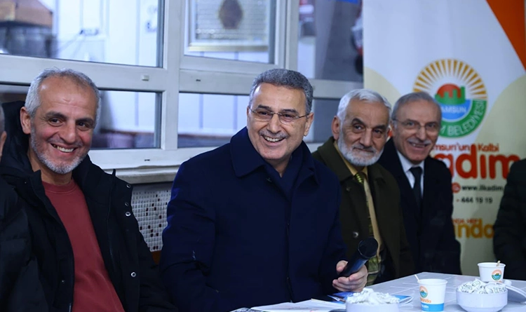 Başkan İhsan Kurnaz, teravih buluşmalarını sürdürüyor