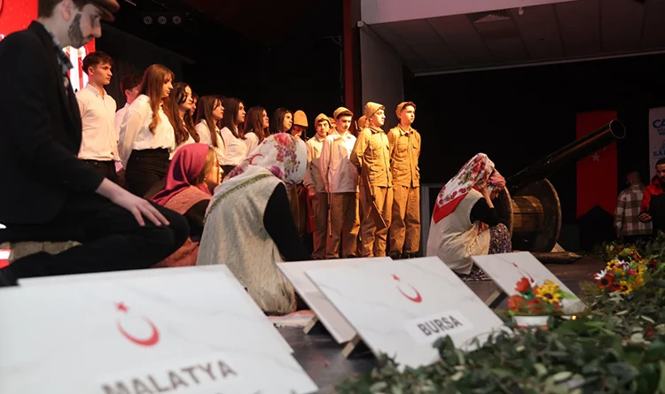 Canik’te duygu dolu anma programı