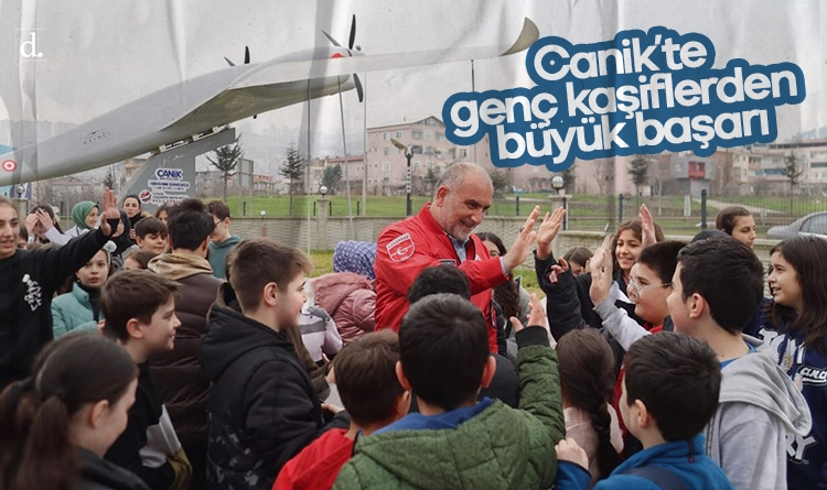 Canik’te genç kaşiflerden büyük başarı: İki yarışmada final