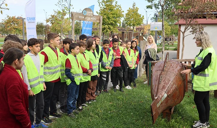 Canik’te ödüllü Sıfır Atık Köyü geleceği yetiştiriyor Canik’te ödüllü Sıfır Atık Köyü geleceği yetiştiriyor