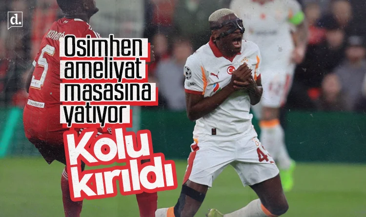 Galatasaray’da bir şok daha: Victor Osimhen ameliyat masasına yatıyor, kolu kırıldı