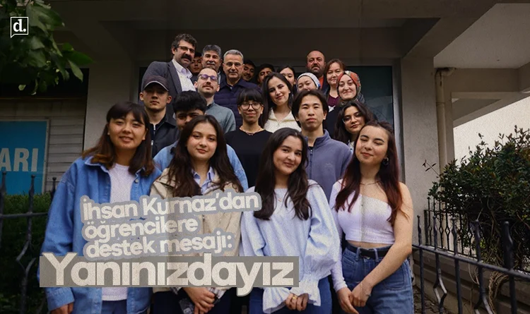 İhsan Kurnaz’dan öğrencilere destek mesajı: Yanınızdayız