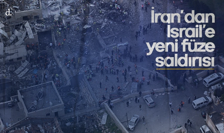 İran’dan İsrail’e yeni füze saldırısı
