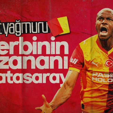 Derbide kart yağmuru! Galatasaray, Beşiktaş’ı Osimhen’in golüyle devirdi