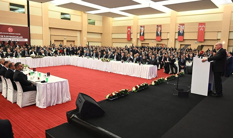 MHP Samsun Teşkilatı, Bahçeli ile iftar yaptı