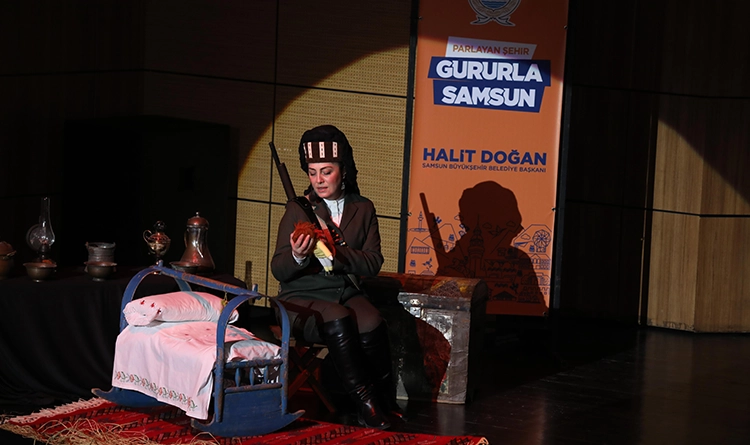 Samsun'da anlamlı program: Milli Mücadelenin Kadın Kahramanları anıldı