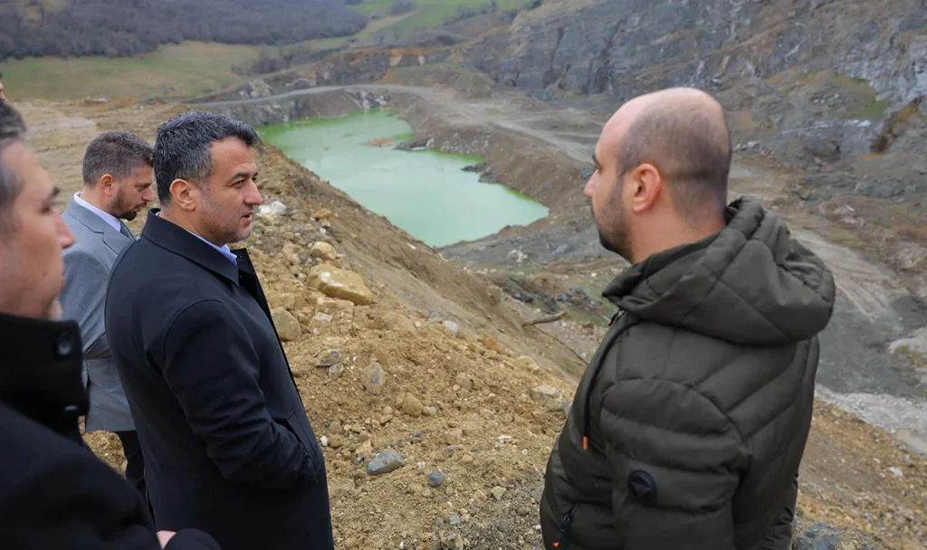 Samsun'da çevre hamlesi: Eski maden ocağı doğaya kazandırılıyor