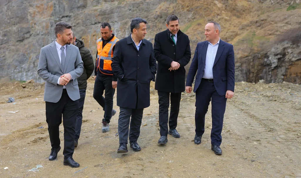 Samsun'da çevre hamlesi: Eski maden ocağı doğaya kazandırılıyor