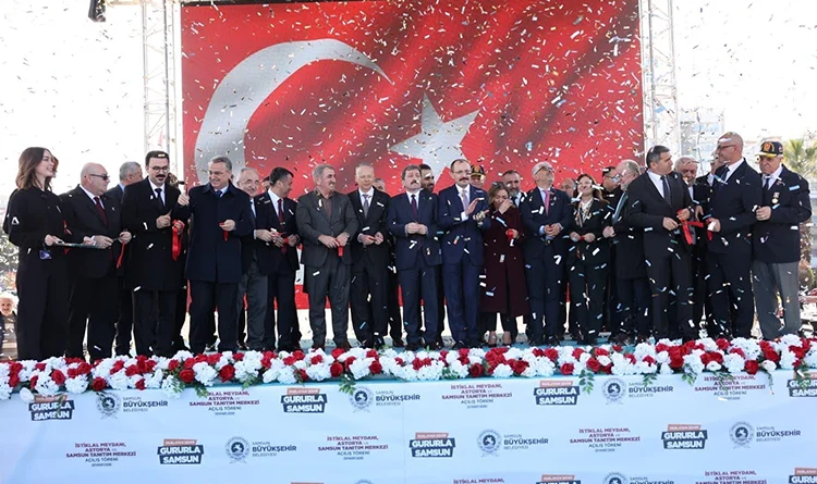 Samsun’un yeni vitrini açıldı: Astorya, İstiklal Meydanı ve Tanıtım Merkezi Samsun’un yeni vitrini açıldı: Astorya, İstiklal Meydanı ve Tanıtım Merkezi