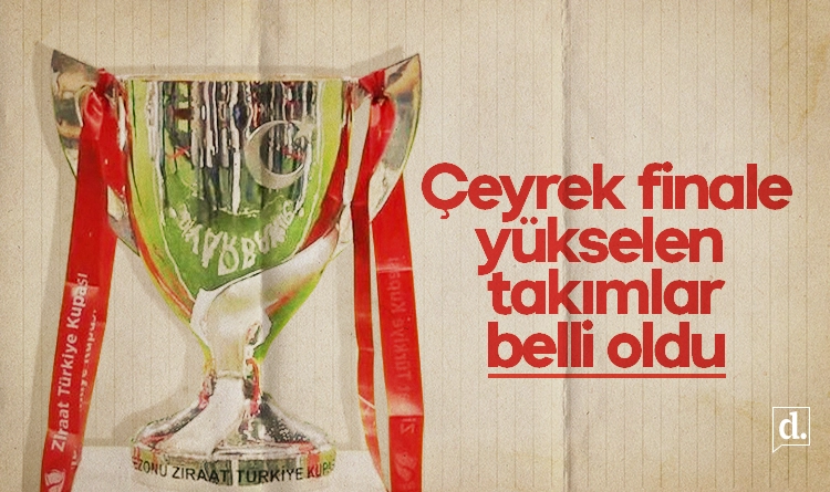 Ziraat Türkiye Kupası’nda çeyrek finalistler belli oldu