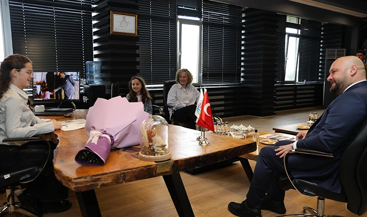 Atakum Belediyesi makamı çocuklara emanet