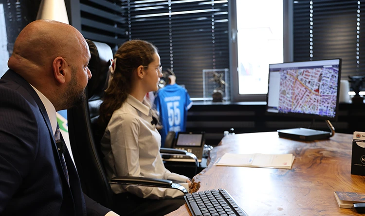 Atakum Belediyesi makamı çocuklara emanet